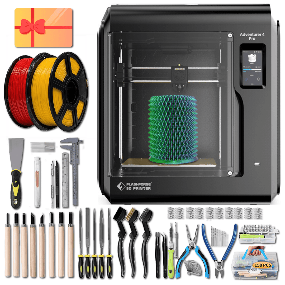 FlashForge Adventurer 4 Pro Bundle– 3D Printernational