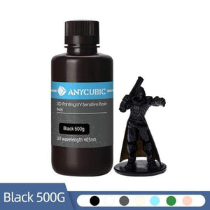 ANYCUBIC Résine UV 405nm - Vert Translucide (GreenTranslucent) - 1000 Gr